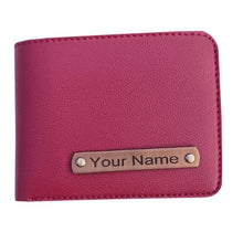 Personalised Name Leather Wallet for Men