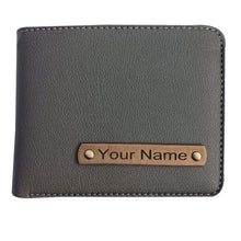 Personalised Name Leather Wallet for Men