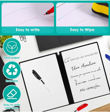 Magic Notebook with Pen & Fabric