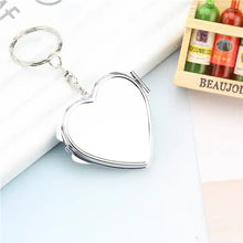Personalized Keyring Foldable Metal Pocket Mirror Keychain