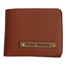Personalised Name Leather Wallet for Men