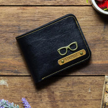 Personalised Black Men’s Wallet