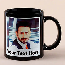 Personalised Black Mug