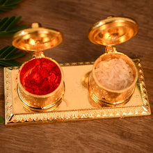 Traditional metal Sindoor box – 4-inch handcrafted Kumkum chopda showpiece for rituals and home decor.