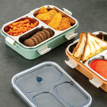 Keeps food separated, ideal for portion control or different dishes
