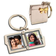 Personalised Double Photo Frame Key Chain, photo book