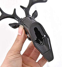 Dear Head Multipurpose Hanger with Self Adhesive Wall Sticker (Pack of 2)