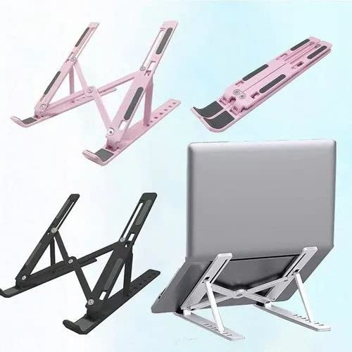 Adjustable Laptop Stand Desk: Portable Ergonomic Notebook Holder