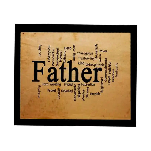 Loving Father Frame Wall Art