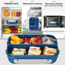 Organizes different foods separately