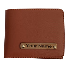 Customized Name Leather Wallet