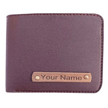 Customized Name Leather Wallet