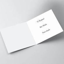 Personalised Me to You Card - Love Heart