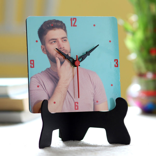 Personalised photo upload clock