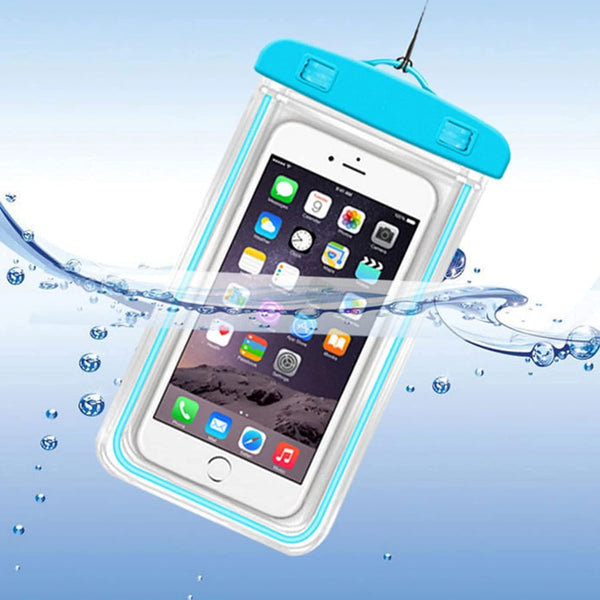 Waterproof Mobile Pouch, Transparent Mobile Cover Pouch, Mobile Waterproof Cover (Pack of 2)